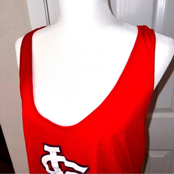 St.Louis Cardinal Logo Tank Women’s Sz. 2X - Picture 4 of 5